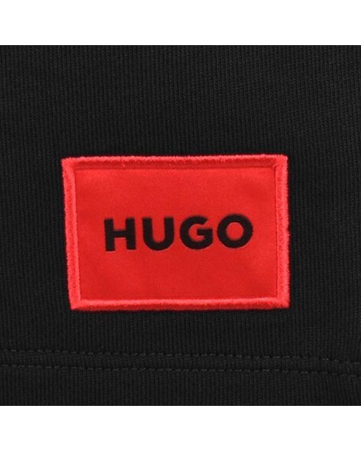 HUGO Black Diz222 Shorts for men