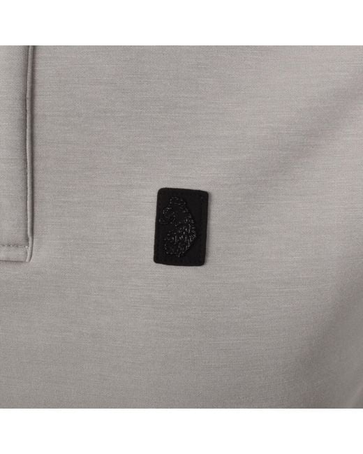 Luke 1977 Gray Breathtaking Polo T Shirt for men