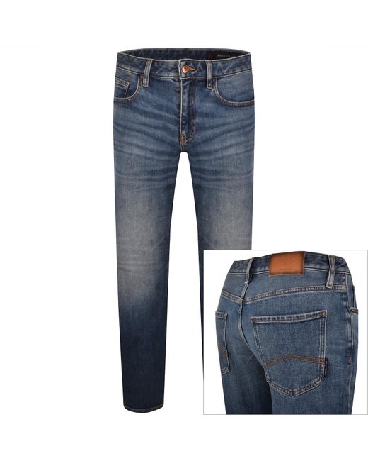 ARMANI EXCHANGE Blue J14 Slim Fit Jeans for men