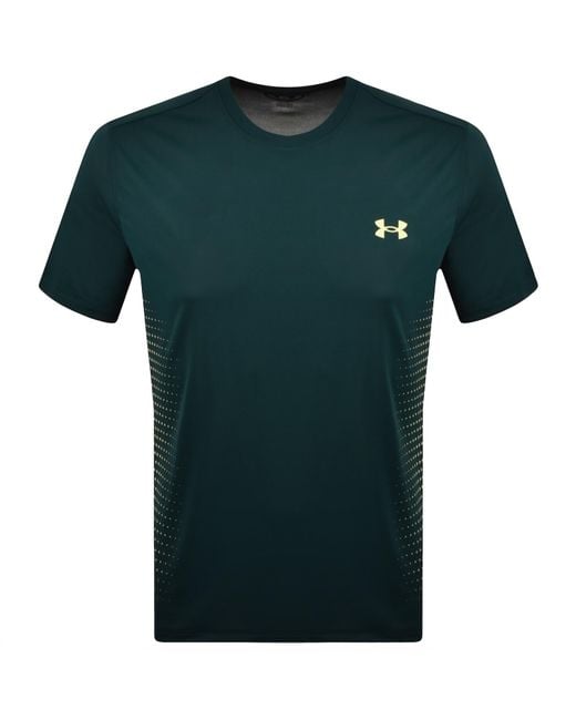 Under Armour Green Logo T Shirt for men