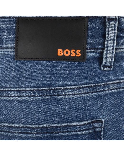 Boss Blue Boss Delaware Slim Fit Jeans for men
