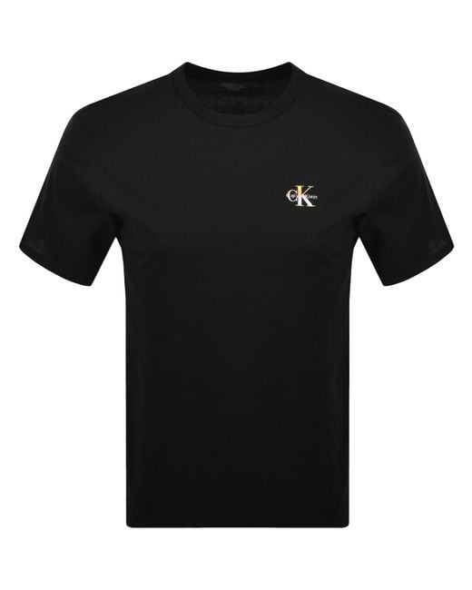 Calvin Klein Black Logo T Shirt for men
