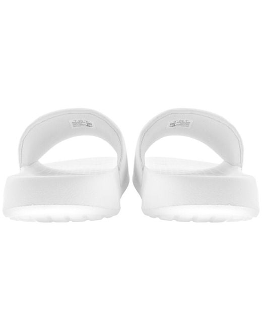 Lacoste White Serve Hybrid Sliders for men