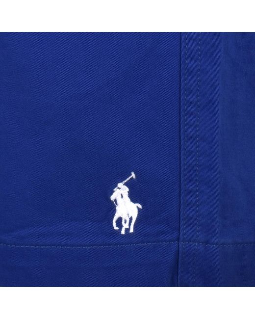 Ralph Lauren Blue Classic Shorts for men