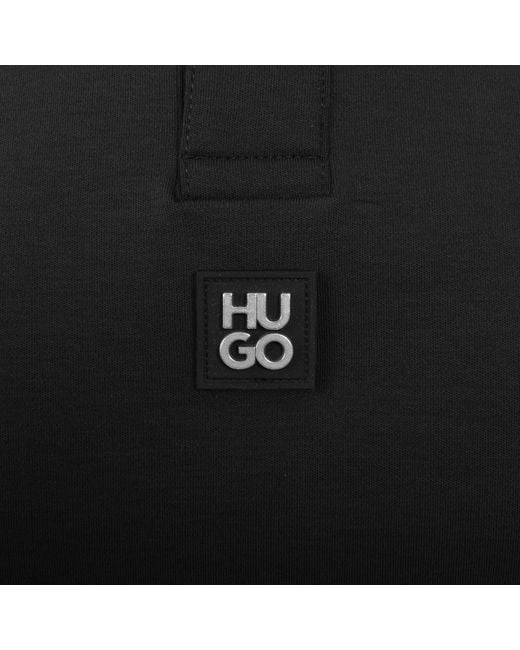HUGO Black Deabono Polo T Shirt for men