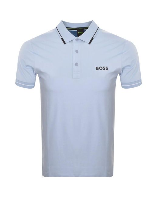 Boss Blue Boss Paul Pro Polo T Shirt for men