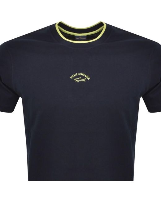 Paul and shark cheap black t shirt