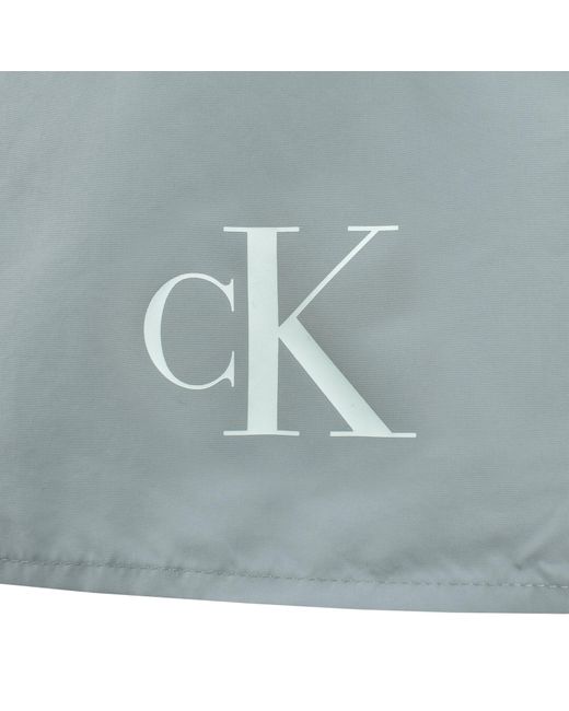 Calvin Klein Blue Swim Shorts Quarry for men