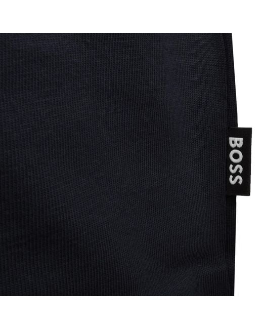 BOSS BUSINESS Blue Boss Thompson 04 Jersey T Shirt for men