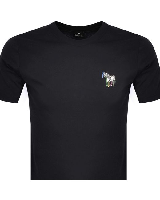 Paul Smith Black Logo T Shirt for men