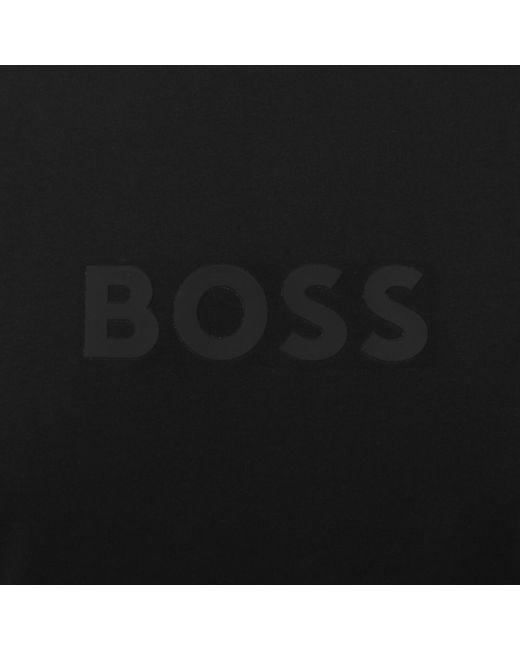 Boss Black Boss Silicon Logo T Shirt for men
