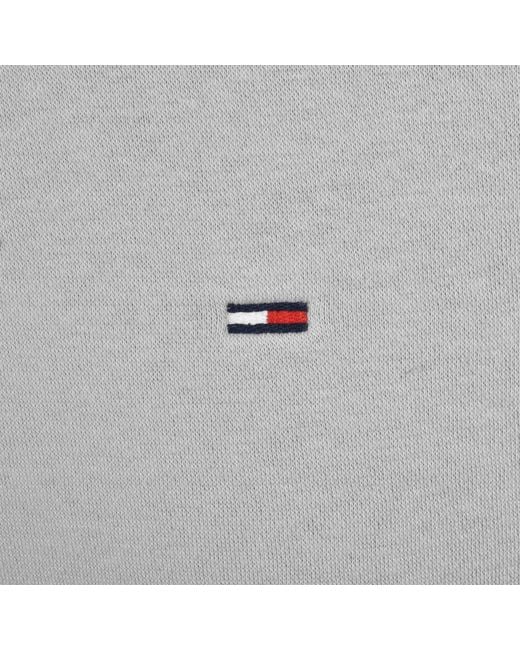 Tommy Hilfiger Gray Flag Logo Sweatshirt for men