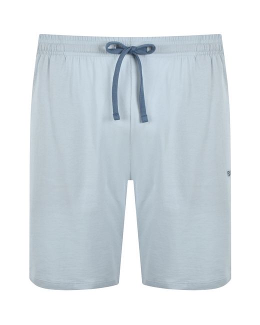 BOSS BUSINESS Blue Boss Mix And Match Jersey Shorts Pale for men