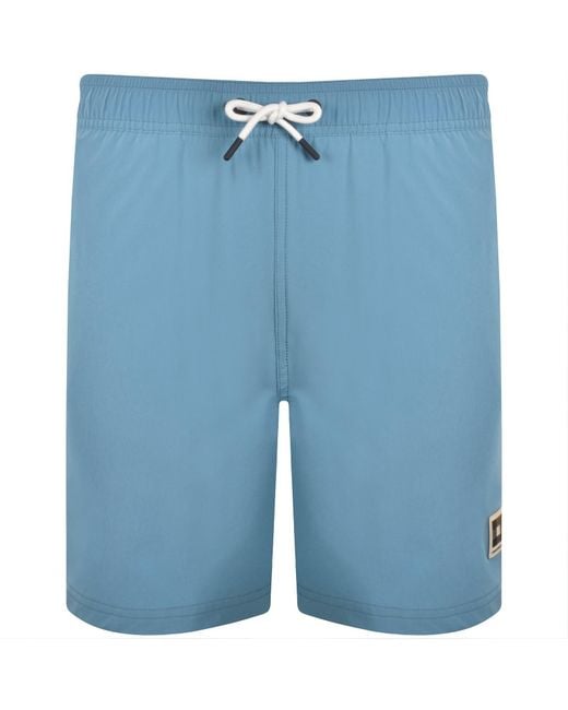 Aquascutum Blue Beach Shorts for men