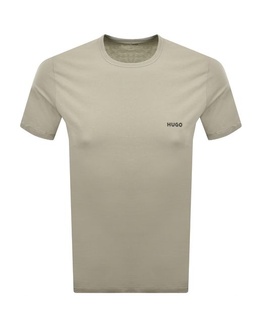 HUGO Multicolor 3 Pack Crew Neck T Shirts for men