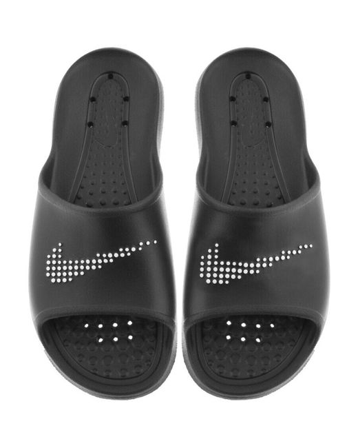 Nike Black Victori Shower Sliders for men