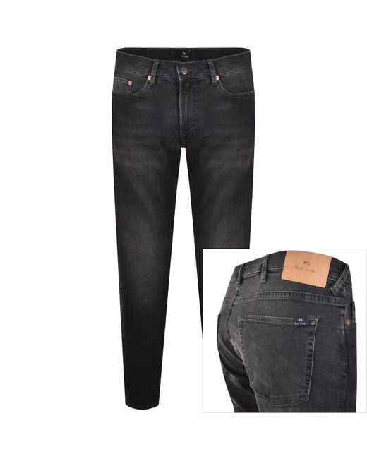 Paul Smith Gray Tapered Jeans Anthracite for men