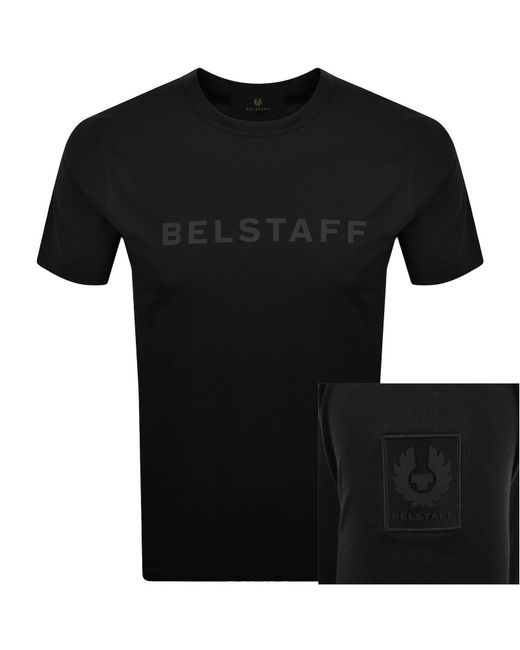 Belstaff Black Signature T Shirt for men