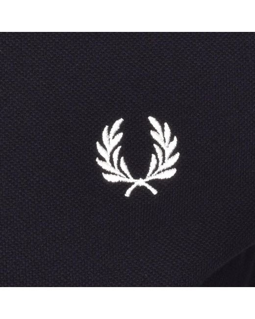 Fred Perry Blue Crew Neck Sweatshirt for men