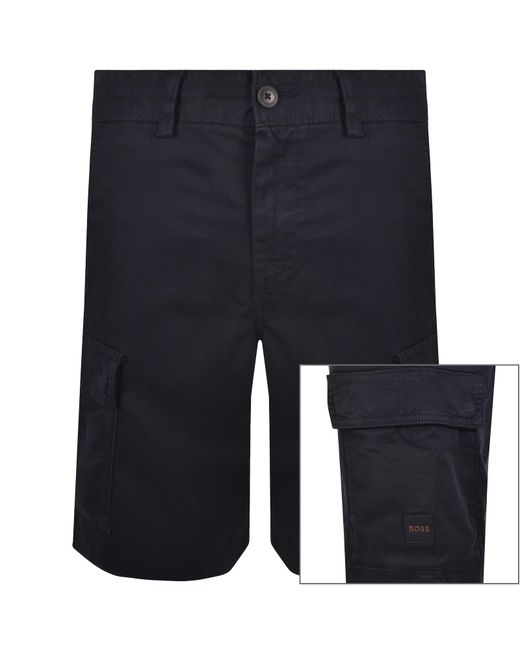 Boss Blue Boss Sisla Cargo Shorts Dark for men