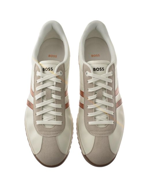 BOSS BUSINESS White Boss Zayn Trainers Light for men