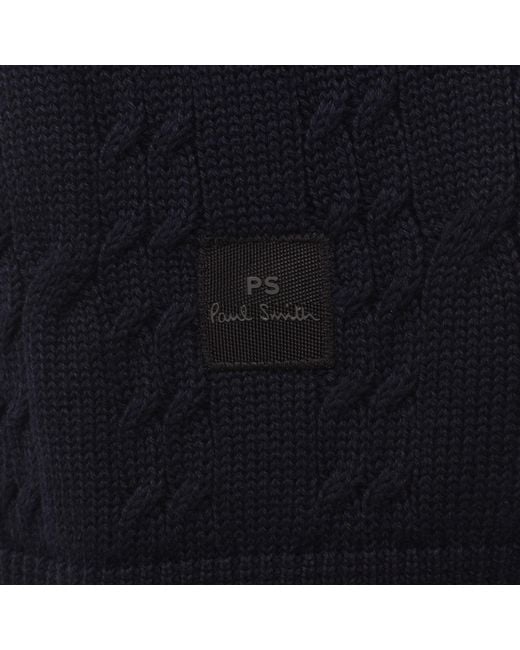 Paul Smith Blue Knit Jumper for men