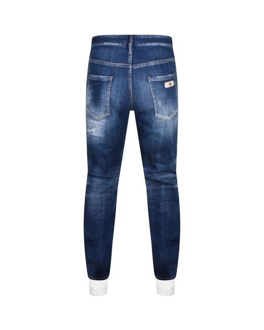DSquared² Blue Mid Wash 642 Jeans for men