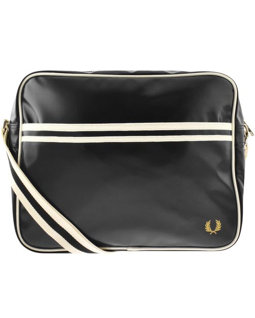 Fred Perry Black Shoulder Bag for men