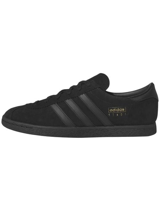 Adidas Black Stadt Trainers for men