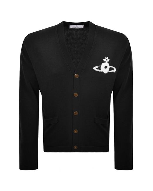 Vivienne Westwood Black Alex Cardigan for men