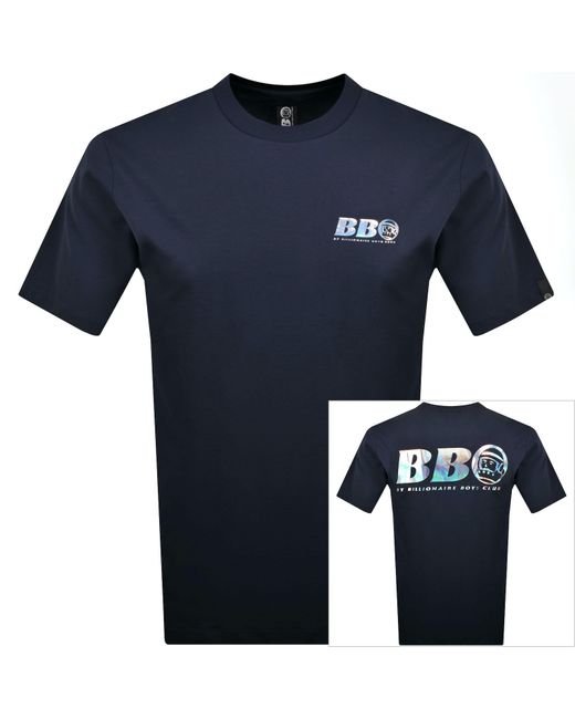 BBCICECREAM Blue Astro Logo T Shirt for men