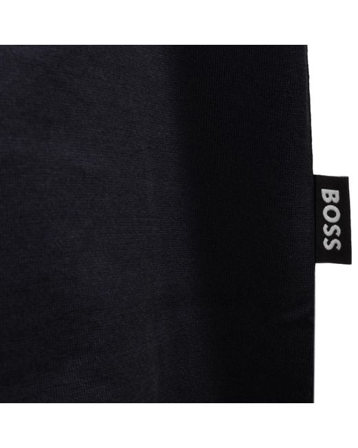 BOSS BUSINESS Black Boss H Phillipson 202 Polo T Shirt for men