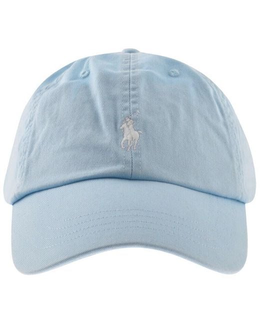 Ralph Lauren Blue Classic Baseball Cap for men