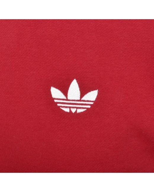Adidas Originals Red Hoodie for men