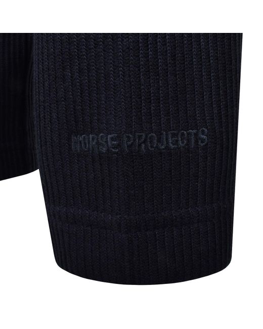 Norse Projects Blue Ruben Double Face Polo for men