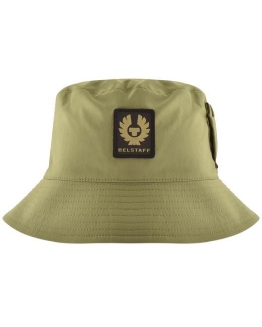 Belstaff Green Castmaster Bucket Hat for men