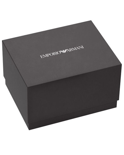Armani Green Emporio Watch And Bracelet Set for men