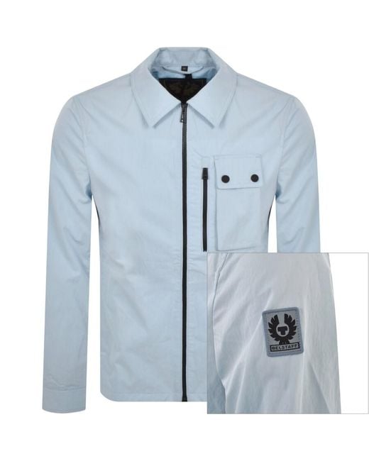 Belstaff Blue Rail Overshirt Jacket for men