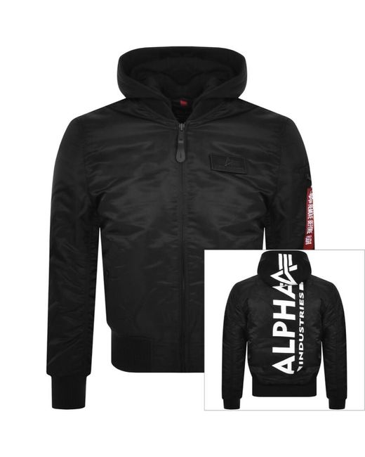 Alpha Industries Black Ma 1 Jacket for men