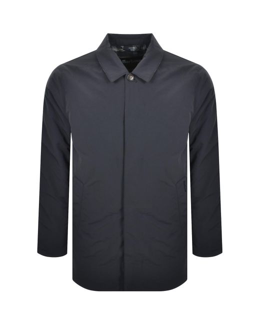 Barbour Blue Wadded Lorden Showerproof Jacket for men
