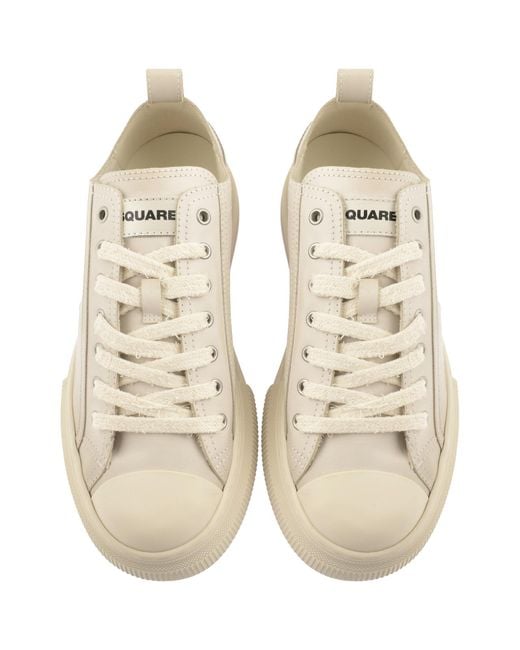 DSquared² Natural Berlin Trainers for men