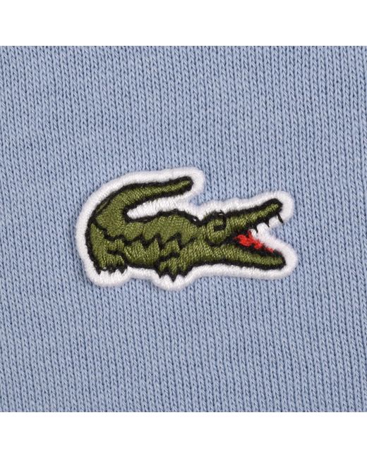 Lacoste Blue Crew Neck Sweatshirt for men