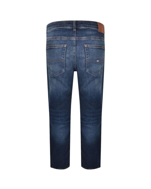 Tommy Hilfiger Blue Ryan Slim Straight Jeans for men