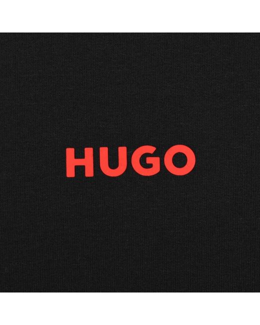 HUGO Black Noah Hoodie for men