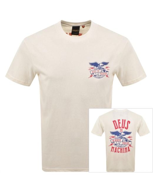 Deus Ex Machina White Claw T Shirt for men