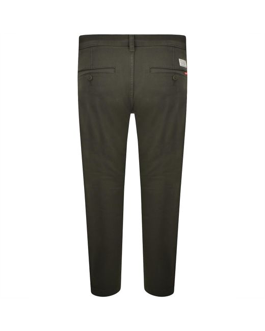 Levi's Green Standard Taper Chinos for men