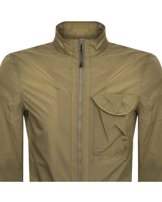 Belstaff Green Quarter Overshirt for men