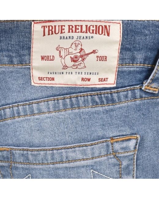 True Religion Blue Rocco Super T Jeans for men