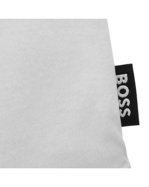 BOSS BUSINESS White Boss H Phillipson Slim Fit Polo Pastel for men