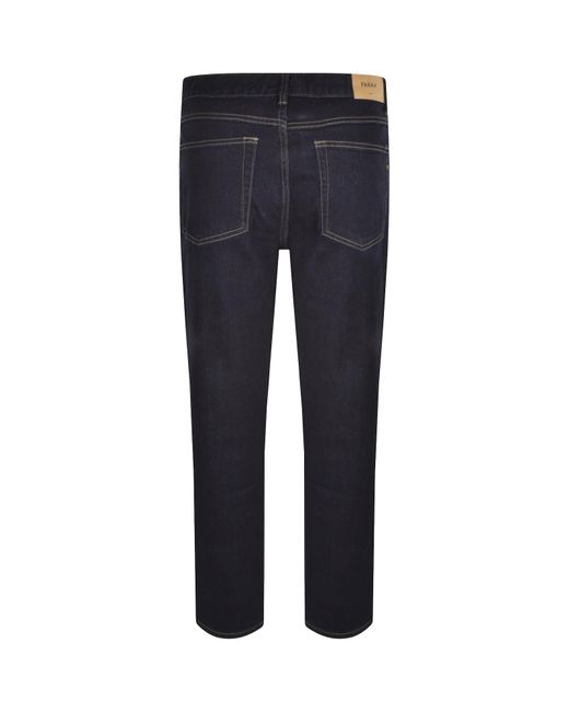 Farah Farah Norwood Regular Fit Dark Wash Jeans in Blue for Men